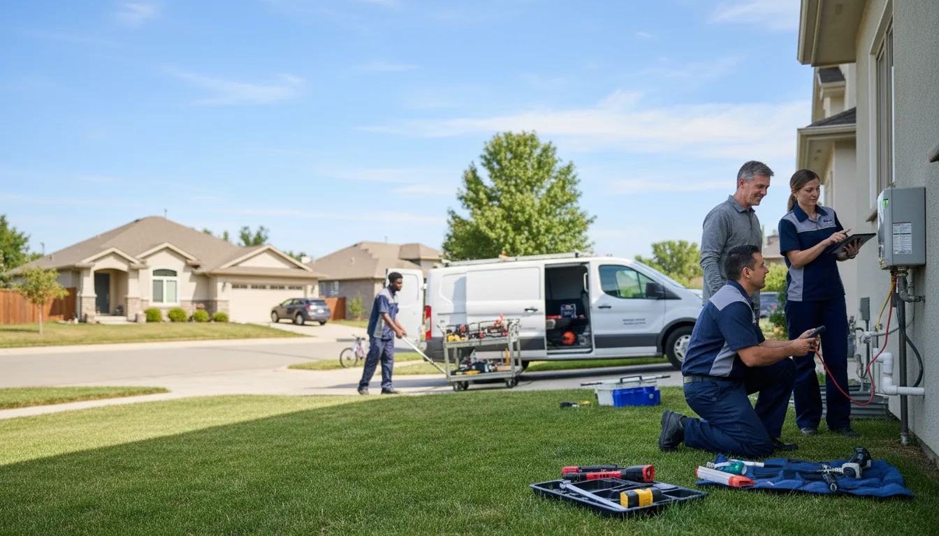 Tankless water heater service in Chicora, PA